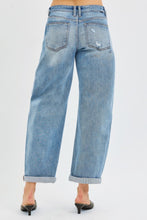 Load image into Gallery viewer, Risen slouchy ankle cuffed barrel jeans