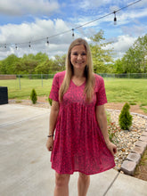 Load image into Gallery viewer, Shirred waist swing dress