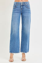 Load image into Gallery viewer, Risen HR Wide Jeans With Double Waist Details