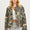 Risen Oversized Camouflage Raglan Sleeve Jacket Hoodie