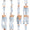 Zenana light wash HR raw hem straight crop