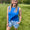 Casual outing shorts - blue