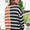 Tan/Black Parker striped sweater