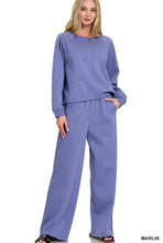 Load image into Gallery viewer, Fleeve pullover and pants set - MARLIN