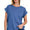 Modal rolled sleeve tee - Blue