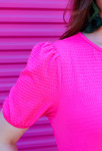 Load image into Gallery viewer, O So Chic textured top- Pink