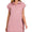 Textured knit jacquard 1/4 zip dress / Lt Rose