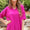 Magenta Cody luxe tunic top
