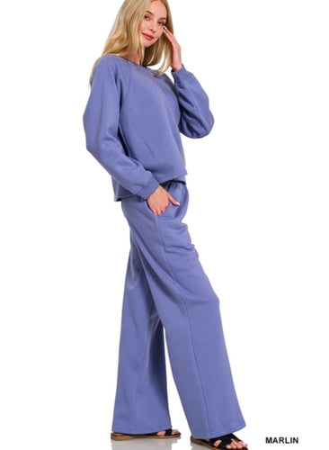 Fleeve pullover and pants set - MARLIN