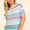 Haptics Waffle Stripe Short Sleeve T-Shirt