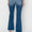 RISEN Full Size Frayed Step Hem Ankle Straight Jeans