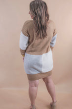Load image into Gallery viewer, Nolan Color Block Sweater Dress