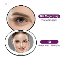 Load image into Gallery viewer, LED Compact mirror