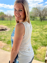 Load image into Gallery viewer, Amerian flag sequin tank