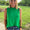 Ruffled mock neck tank