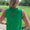 Ruffled mock neck tank