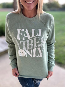 Sage fall vibes sweatshirt