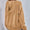 Dropped Shoulder Slit Hoodie