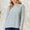 BiBi Cable Knit Round Neck Sweater