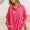BiBi Half Snap Thumbhole Long Sleeve Hoodie