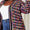Double Take Full Size Multicolored Open Front Fringe Hem Cardigan