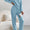 Ribbed V-Neck Top and Pants Set