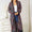 Double Take Full Size Multicolored Open Front Fringe Hem Cardigan
