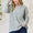 BiBi Cable Knit Round Neck Sweater