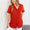 Zenana Full Size Summer Breeze Gauze Short Sleeve Shirt in Copper