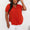 Zenana Full Size Summer Breeze Gauze Short Sleeve Shirt in Copper