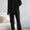 Ribbed V-Neck Top and Pants Set