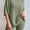 Round Neck Ribbed Top and Shorts Lounge Set