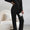 Ribbed V-Neck Top and Pants Set