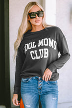 Load image into Gallery viewer, COOL MOM CLUB Round Neck Short Sleeve Sweatshirt