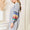 Double Take Multicolored Stripe Open Front Longline Cardigan