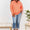 Double Take Quarter-Snap Dropped Shoulder Hoodie