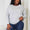 Double Take Seam Detail Round Neck Long Sleeve Top