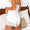 Lace Detail Cami and Shorts Lounge Set