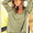 BiBi Waffle Knit Contrast Trim Long Sleeve T-Shirt