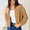 Double Take Long Sleeve Dropped Shoulder Jacket