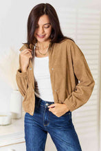 Load image into Gallery viewer, Double Take Long Sleeve Dropped Shoulder Jacket