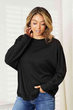 Load image into Gallery viewer, Double Take Seam Detail Round Neck Long Sleeve Top