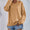 Dropped Shoulder Slit Hoodie