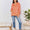 Double Take Quarter-Snap Dropped Shoulder Hoodie