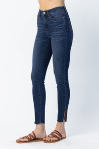 Judy Blue High waist side slit skinny