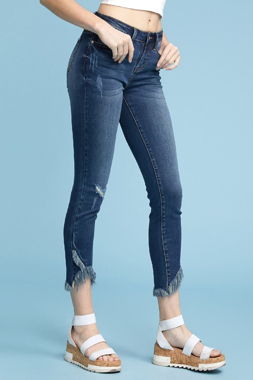 Judy Blue Tulip hem skinny