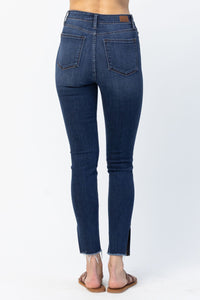 Judy Blue High waist side slit skinny