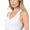 Ribbed cropped racerback bra top