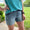 CURVY Judy Blue paisley bandana shorts