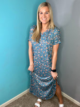 Load image into Gallery viewer, Floral maxi dress